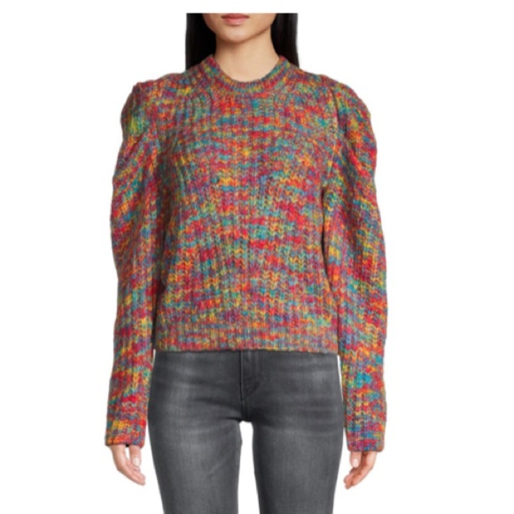 Lea and Viola Mutlicolor Knit Sweater